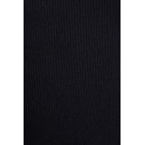 Morgan - Semi-transparante Top - Marine - Met Kant