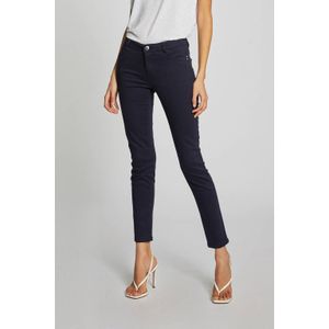 Morgan - Low Waist Skinny Broek - Donkerblauw - Stretchkatoen
