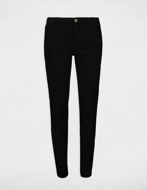 Morgan - Low Waist Skinny Broek - Zwart - Stretchkatoen - 5-Pocket