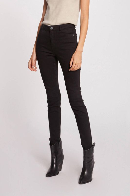 Morgan Skinny Broek Zwart