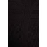 MORGAN - Trui - Zwart - Viscose - Opstaande Kraag