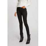 Morgan - Tregging - Zwart - Katoenmix - 5-Pocket, Rits- en Knoopsluiting, Glitters