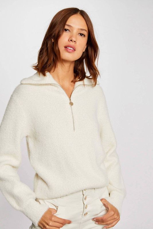 Morgan - Schipperstrui - Ecru - Dames