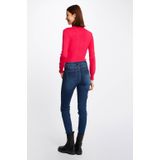 Morgan - Fijngebreide Coltrui - Fuchsia