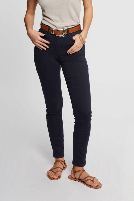 Morgan - Slim Fit Jeans - Marine - 5-Pocket Model