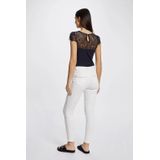 Morgan - Top - Marine - Kanten Details