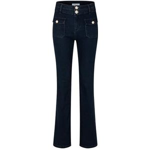 Morgan - Bootcut Jeans - Donkerblauw - Hoge Taille