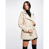Morgan Trenchcoat Jas met Ceintuur Ecru