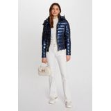Morgan - Gewatteerde Jas - Blauw - Dames