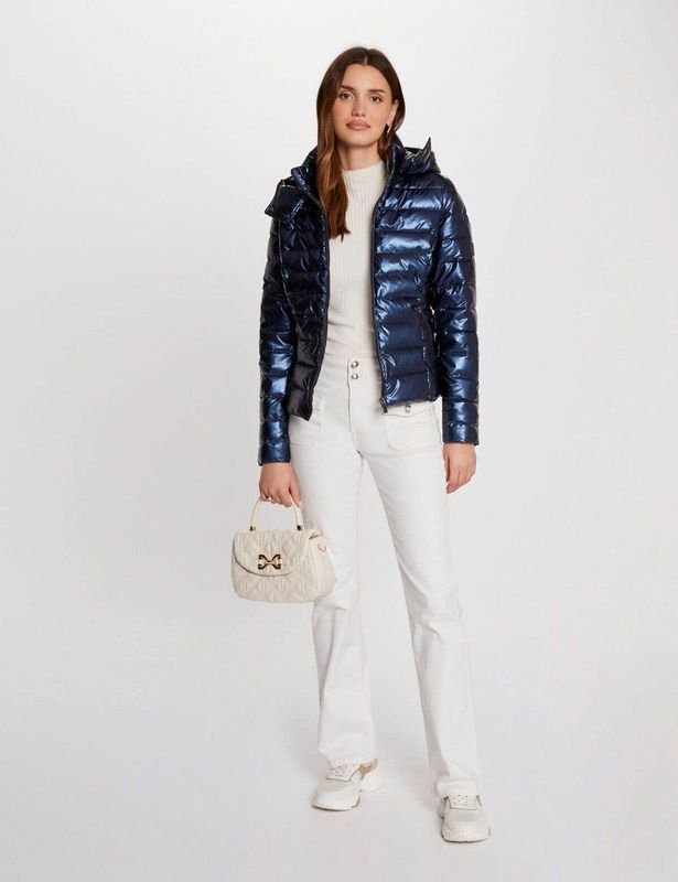 Morgan - Gewatteerde Jas - Blauw - Dames