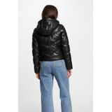 Morgan - Gewatteerde Winterjas - Zwart - Met Capuchon