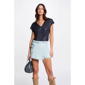 Morgan - Spijkerrok - Light Blue Denim