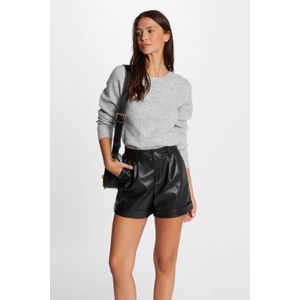 Morgan - Reversible Vest - Grijs - Dames - V-hals - Lange Mouwen