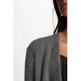 Morgan - Fijngebreid Vest - Dames - Met Openvallende Hals - Lange Mouwen