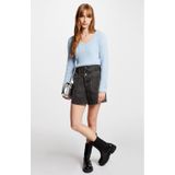 Morgan - Gebreide Trui - Lichtblauw - Fijn Gebreid