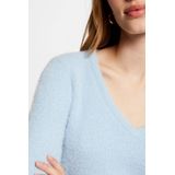 Morgan - Gebreide Trui - Lichtblauw - Fijn Gebreid