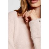 Morgan - Fijn Gebreide Trui - Lichtroze - V-hals - Lange Mouwen