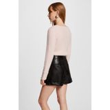 Morgan - Fijn Gebreide Trui - Lichtroze - V-hals - Lange Mouwen