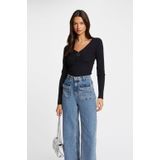 Morgan - Fijngebreide Trui - V-hals - Dames