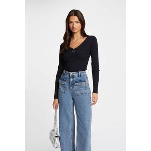 Morgan - Fijngebreide Trui - V-hals - Dames