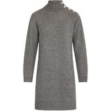 MORGAN - Sweaterjurk - Antraciet Grijs - Lange Mouwen
