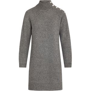 MORGAN - Sweaterjurk - Antraciet Grijs - Lange Mouwen