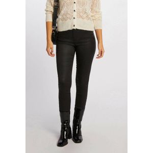 Broek - 242-PFRASHI - Effen - Katoen - Slimfit - Mid Waist