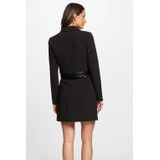 Morgan - Leren Jasje - Zwart - Dames