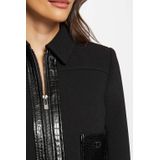 Morgan - Leren Jasje - Zwart - Dames