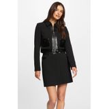 Morgan - Leren Jasje - Zwart - Dames