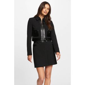 Morgan - Leren Jasje - Zwart - Dames