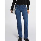 Jeans - Blauw Denim - Slimfit - Lang/maxi - Mid Waist