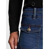 Jeans - Blauw Denim - Slimfit - Lang/maxi - Mid Waist