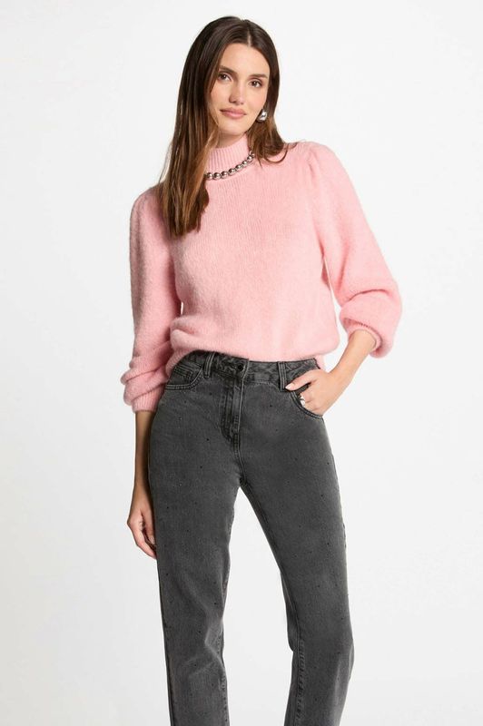 Morgan - Gebreide Trui - Roze