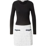 MORGAN - Aansluitende Korte Jurk - Zwart - Viscose