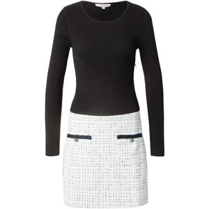 MORGAN - Aansluitende Korte Jurk - Zwart - Viscose