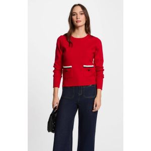 Morgan - Gebreide Trui - Rood