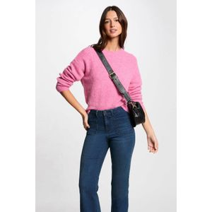 Morgan - Gebreide Trui - Wol - V-hals - Lange Mouwen - Geribde Boorden