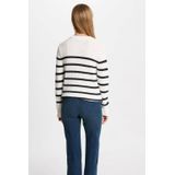 Gebreide Trui - Gestreept - Knitwear - Lange Mouw - Normale Pasvorm