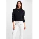 MORGAN - Trui - Marine - Fijn Tricot - Lange Mouwen