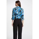 MORGAN - Bedrukt Hemd - Multicolor - Polyester - Tropische Print