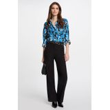 MORGAN - Bedrukt Hemd - Multicolor - Polyester - Tropische Print