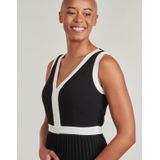 MORGAN - Jumpsuit - Zwart/Wit - Polyester