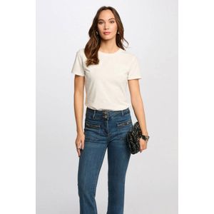 MORGAN T-shirts met korte mouwen, Off White M, S