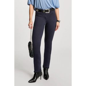 Morgan - Slim Fit Casual Broek - Marine - Regular Waist