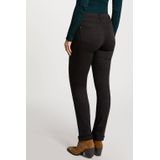 Morgan - Rechte Broek - Zwart - Katoen