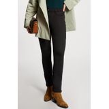 Morgan - Rechte Broek - Zwart - Katoen