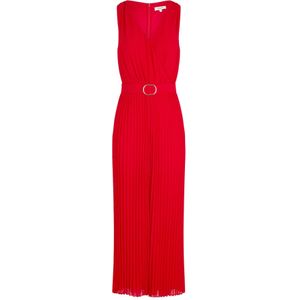 Morgan Losse jumpsuit met geplooide pijpen, Kersen M, 34