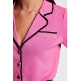 Morgan - Gebreid Vest - Roze