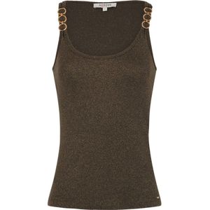 Haltertop - Effen - Jersey - Mouwloos - Slanke Pasvorm